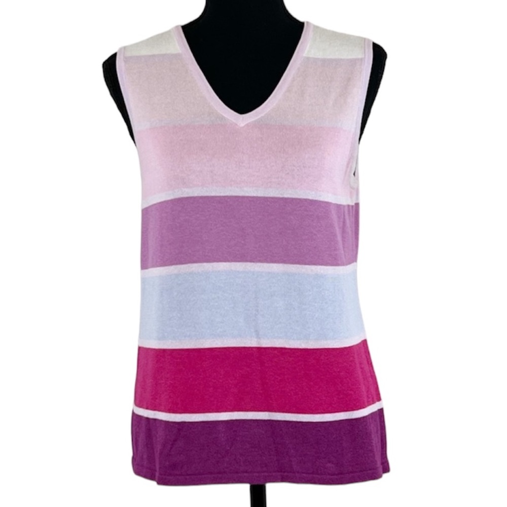 Lord and Taylor sleeveless woman’s medium sweater